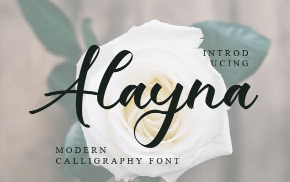 Alayna Script Font