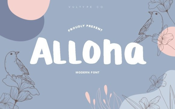 Alloha Handwritten Font