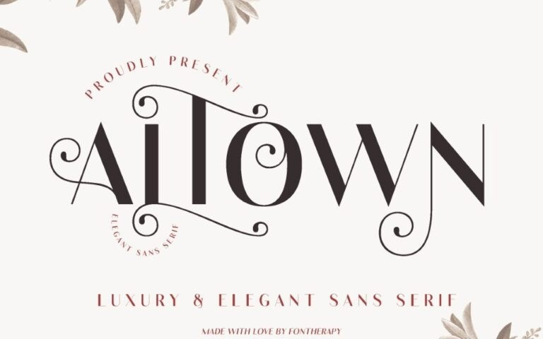 Altown Sans Serif Font