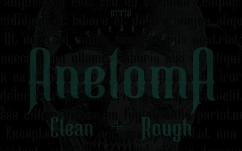 Aneloma Display Font