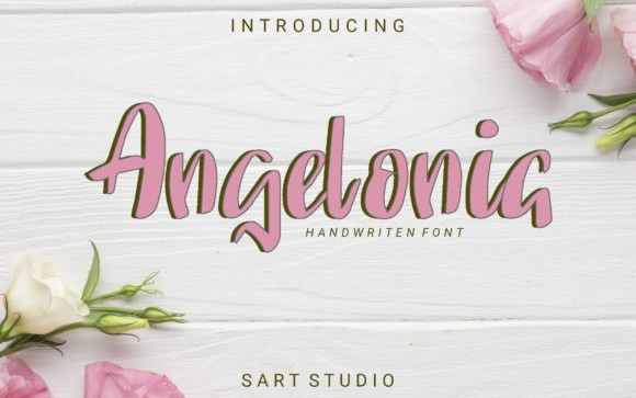 Angelonia Script Font