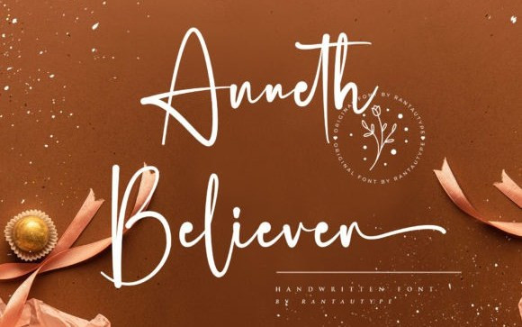 Anneth Believer Handwritten Font