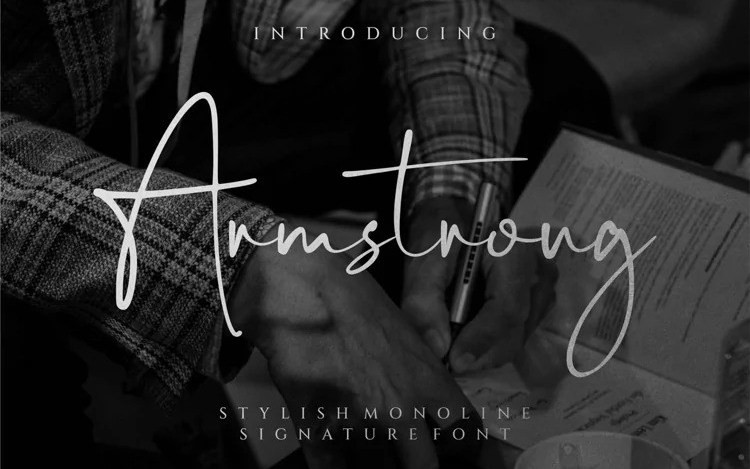 Armstrong Handwritten Font