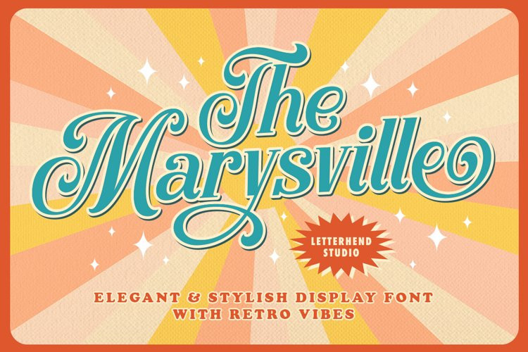 The Marysville Serif Font