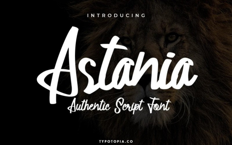 Astania Handwritten Font