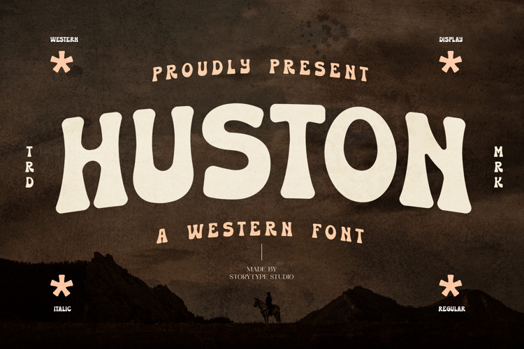 Huston Display Font