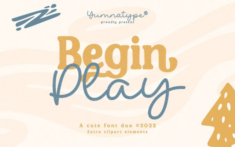 Begin Play Display Font