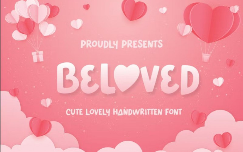 Beloved Display Font