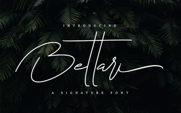 Bettari Handwritten Font