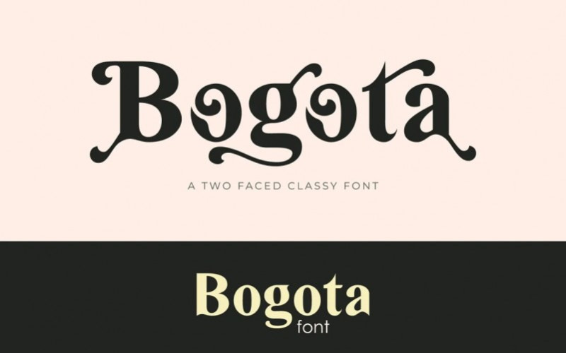 Bogota Serif Font