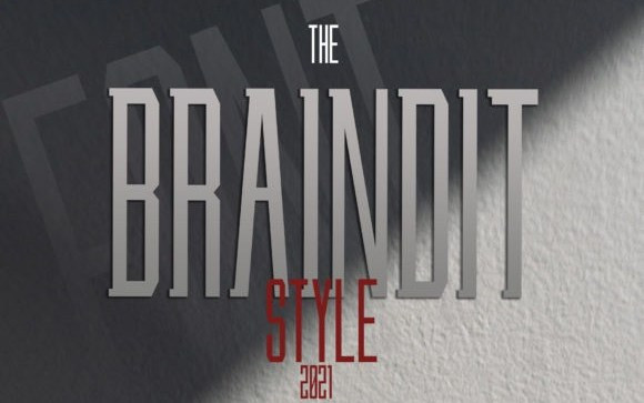 Braindit Display Font