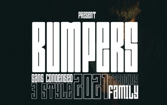 Bumpers Display Font