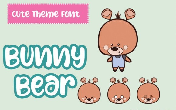 Bunny Bear Script Font