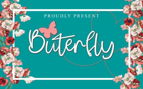 Buterfly Script Font