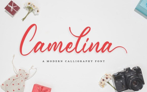 Camelina Calligraphy Font