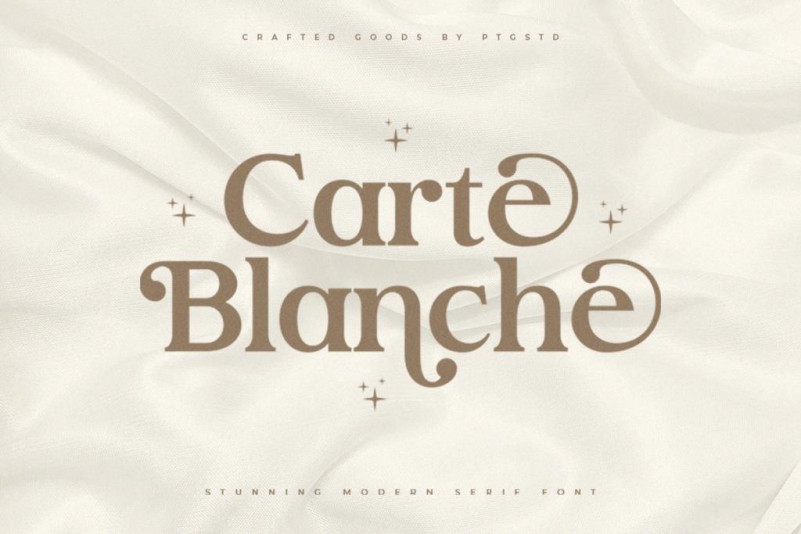 Carte Blanche Serif Font