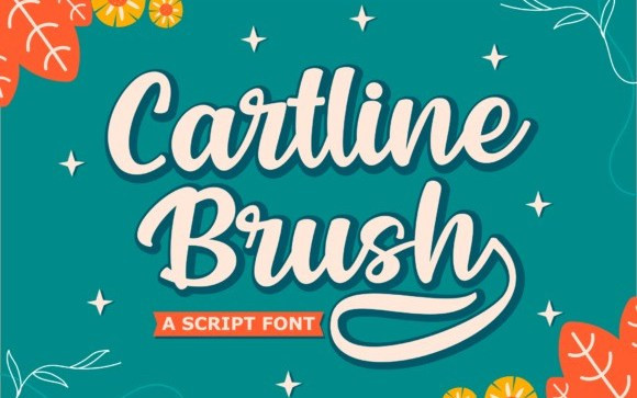 Cartline Calligraphy Font