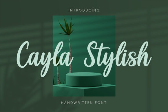 Cayla Stylish Script Font