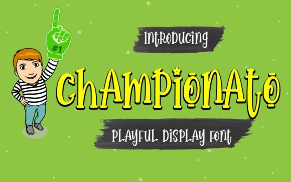 Championato Display Font