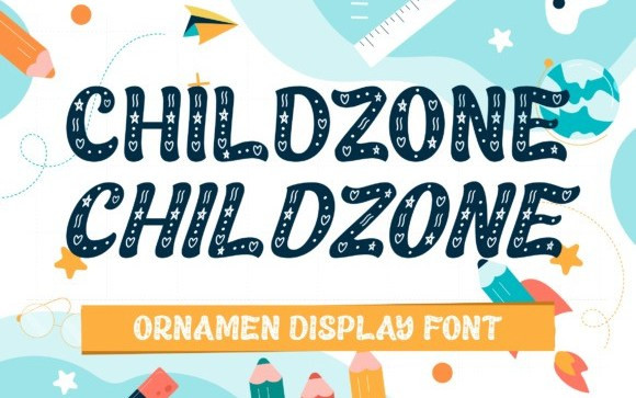 Childzone Display Font