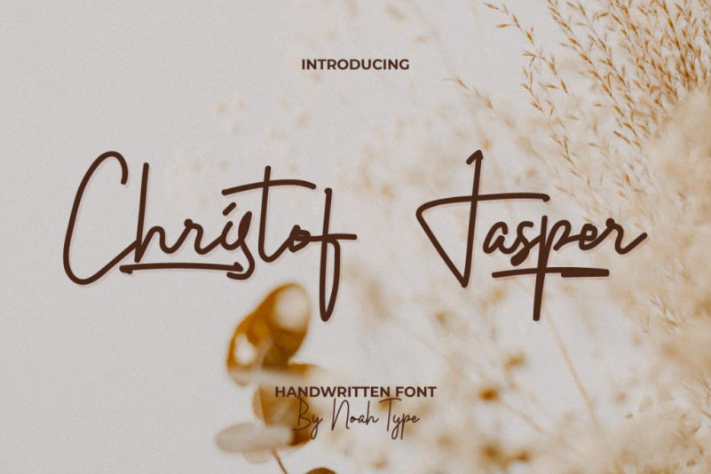 Christof Jasper Handwritten Font