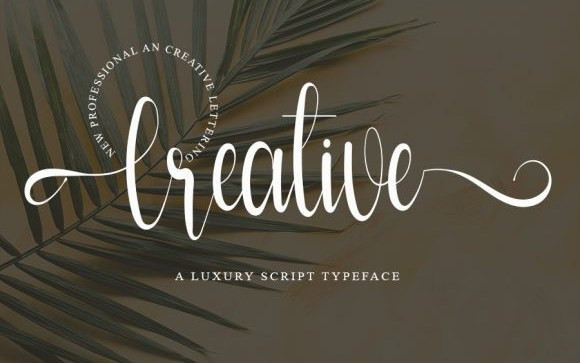 Creative Calligraphy Font