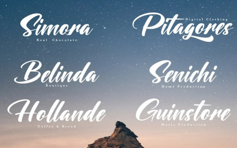 Dagelland Script Font