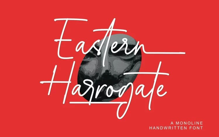 Eastern Harrogate Handwritten Font