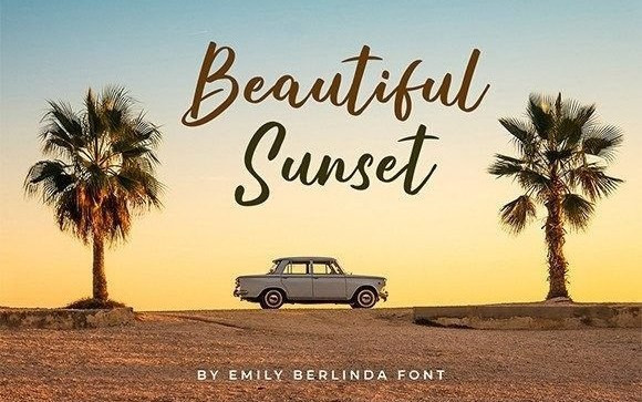 Emily Berlinda Handwritten Font