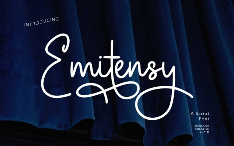 Emitensy Handwritten Font