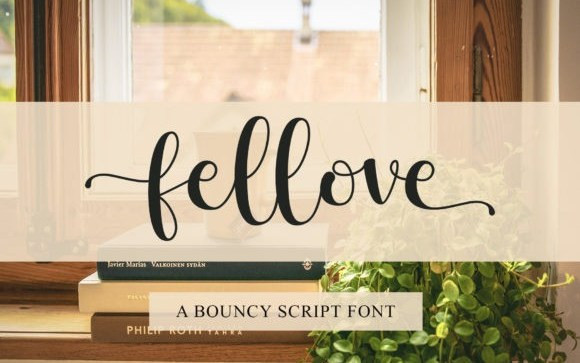 Fellove Calligraphy Font