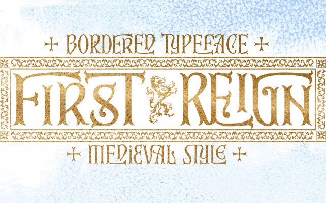 First Reign Display Font