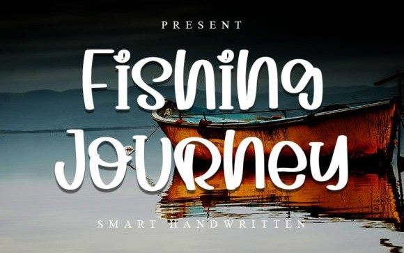 Fishing Journey Display Font