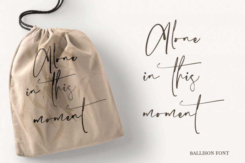 Ballison Handwritten Font