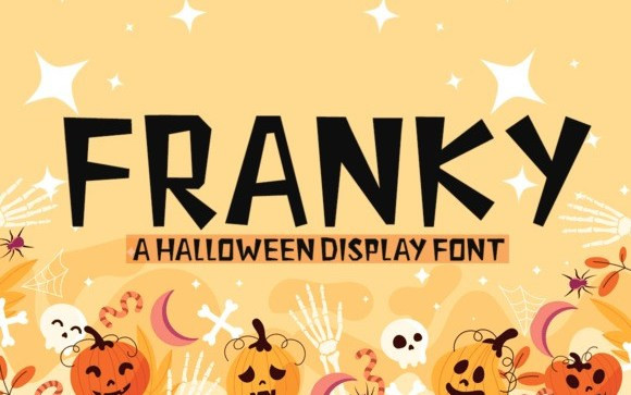 FRANKY Display Font