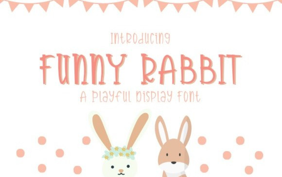 Funny Rabbit Display Font