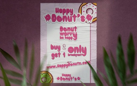 Get Donuts Display Font