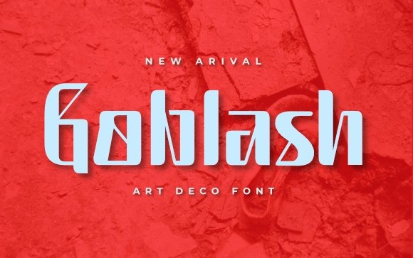 Goblash Display Font