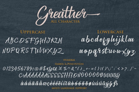 Greather Script Font