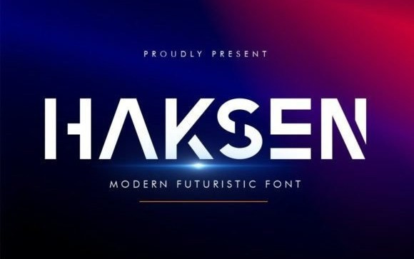 HAKSEN Display Font