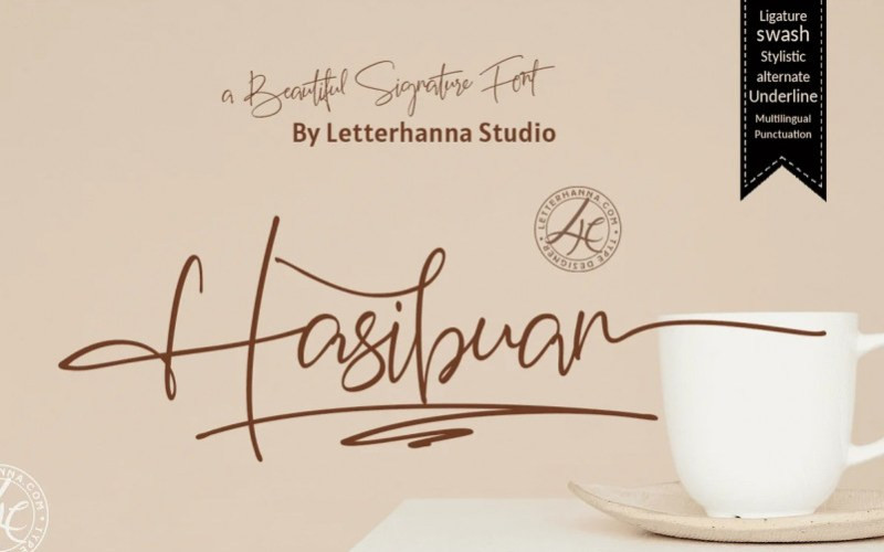 Hasibuan Handwritten Font