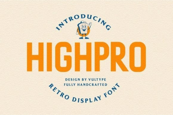 Highpro Sans Serif Font