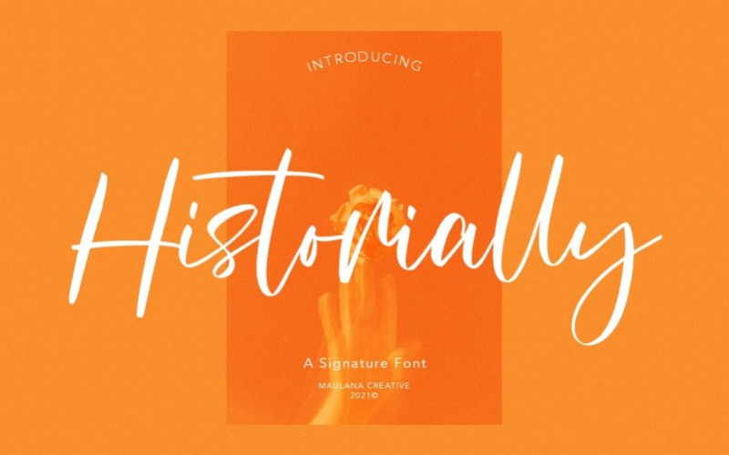 Historially Handwritten Font