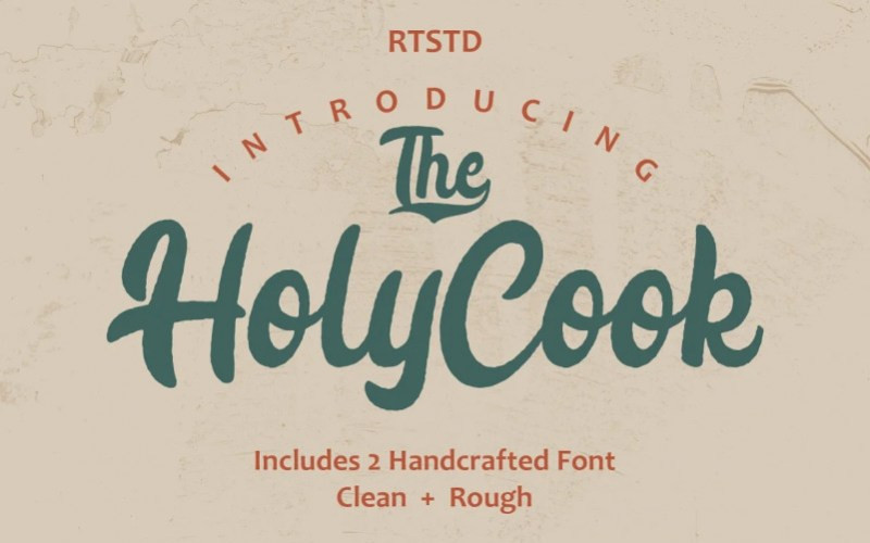 Holy Cook Script Font