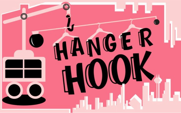 Hook Hanger Display Font