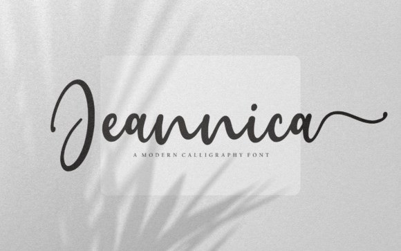 Jeannica Handwritten Font