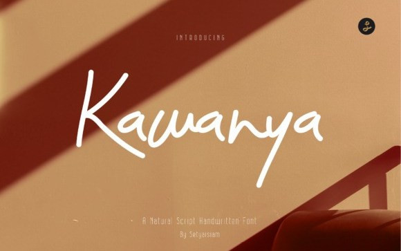 Kawanya Handwritten Font