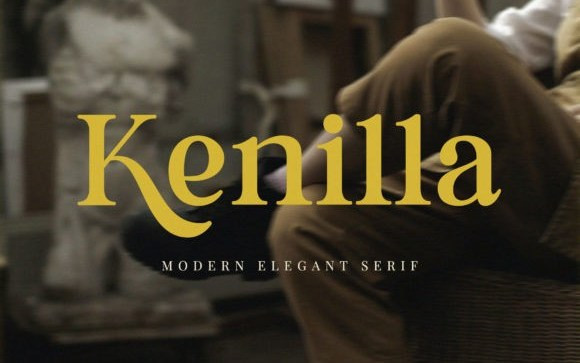 Kenilla Serif Font