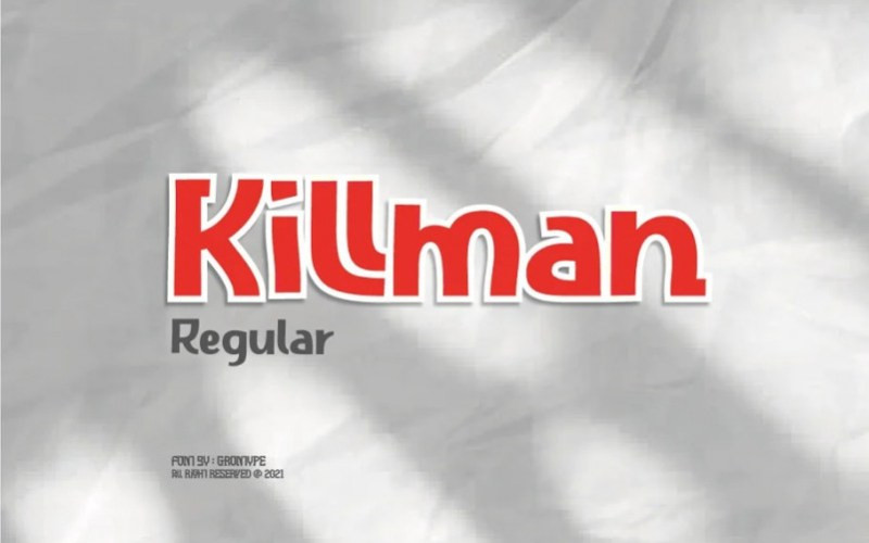 Killman Display Font