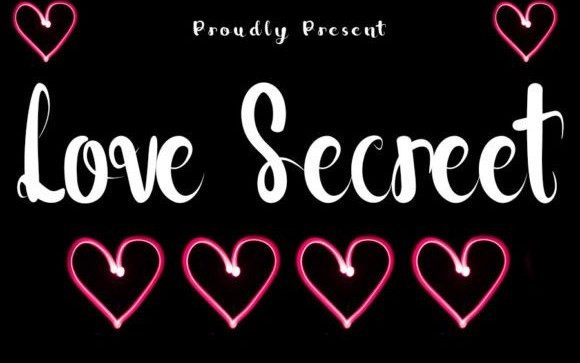 Love Secreet Script Font